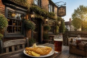 découvrez the royal pub à disney village, un authentique pub anglais offrant une cuisine traditionnelle britannique dans une ambiance conviviale et chaleureuse.